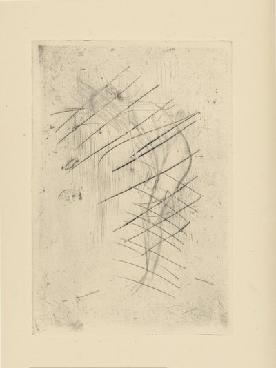 Impressioni da lastre cancellate di Whistler - Tillie: Una modella da James Abbott McNeill Whistler