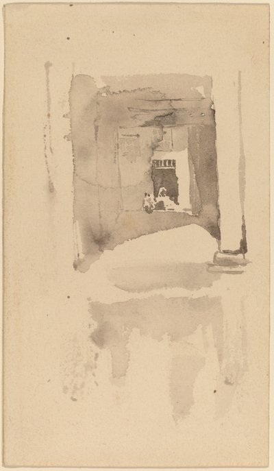 Un portone ad Ajaccio da James Abbott McNeill Whistler