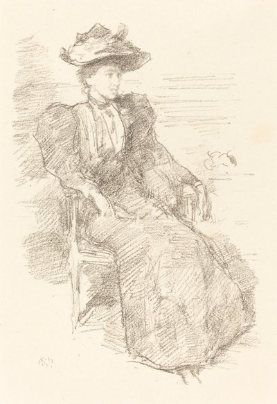 Ritratto: Mildred Howells da James Abbott McNeill Whistler