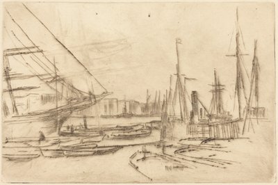 Uno schizzo da Billingsgate da James McNeill Whistler