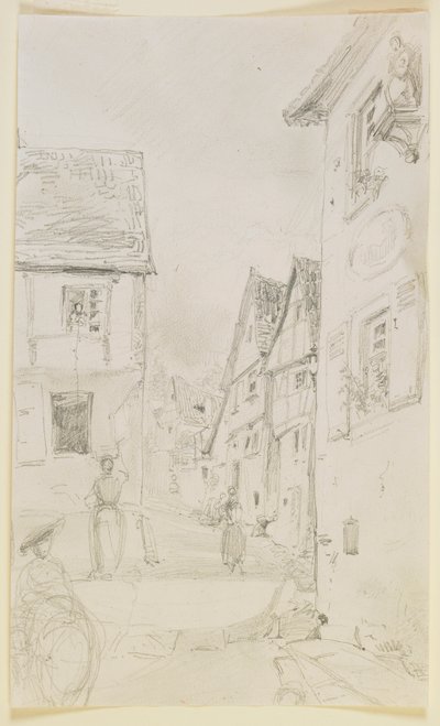 Scena di strada da James Abbott McNeill Whistler