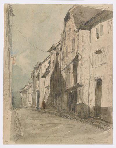 Una strada a Saverne da James Abbott McNeill Whistler