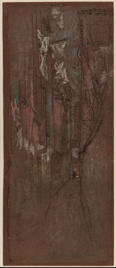 Una strada a Venezia da James Abbott McNeill Whistler