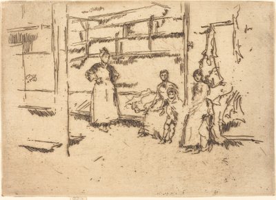 Dopo la vendita, Hounsditch da James Abbott McNeill Whistler