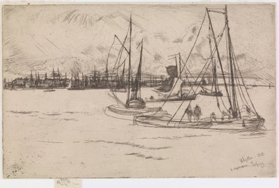 Amsterdam, dal Tolhuis da James Abbott McNeill Whistler