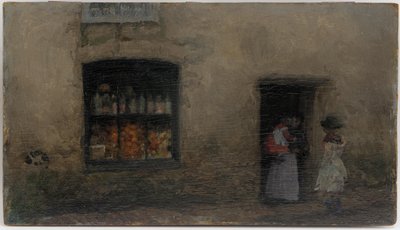 Una nota arancione: Negozio di dolci da James Abbott McNeill Whistler