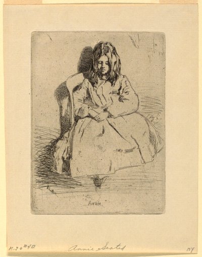 Annie, Seduta da James Abbott McNeill Whistler