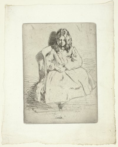 Annie, seduta da James McNeill Whistler