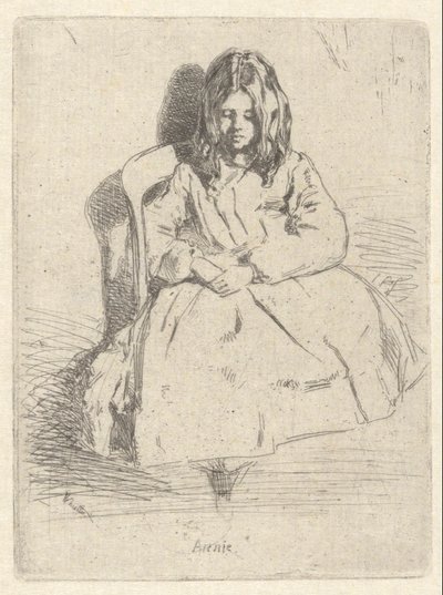Annie, seduta da James Abbott McNeill Whistler