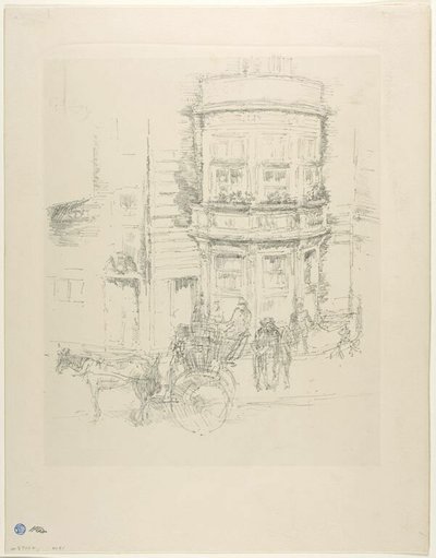 Retro del Gaiety Theatre da James McNeill Whistler