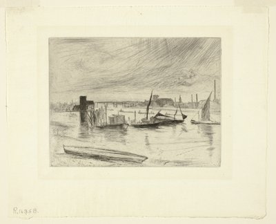 Alba a Battersea (Cadogan Pier) da James Abbott McNeill Whistler