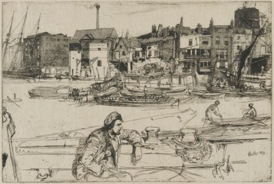 Black Lion Wharf da James Abbott McNeill Whistler