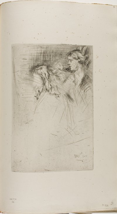 Pettinando i Capelli da James Abbott McNeill Whistler