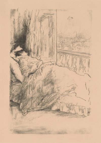 Dal balcone da James Abbott McNeill Whistler