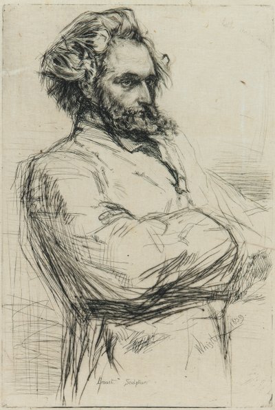 C.L. Drouet, scultore da James Abbott McNeill Whistler