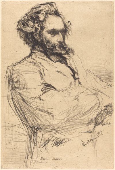 C. L. Drouet, scultore da James Abbott McNeill Whistler
