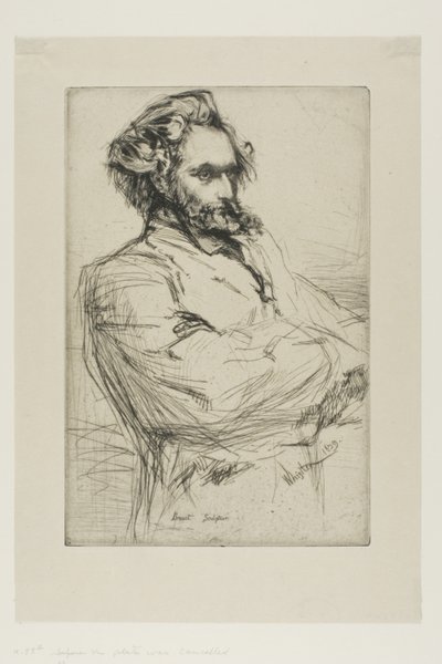 C. L. Drouet, scultore da James Abbott McNeill Whistler