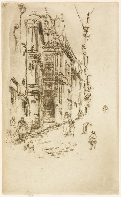 Cancelleria, Loches da James Abbott McNeill Whistler