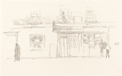 Negozi di Chelsea da James Abbott McNeill Whistler