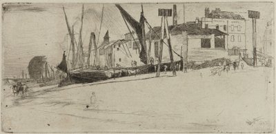 Chelsea Wharf da James Abbott McNeill Whistler