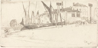 Chelsea Wharf da James Abbott McNeill Whistler