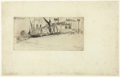 Chelsea Wharf da James Abbott McNeill Whistler