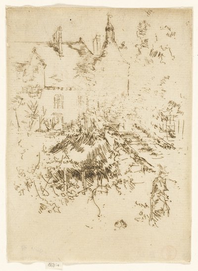 Castello di Touraine da James Abbott McNeill Whistler