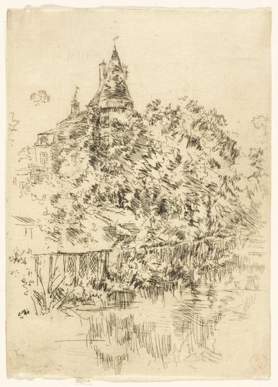 Château de Verneuil, Touraine da James Abbott McNeill Whistler