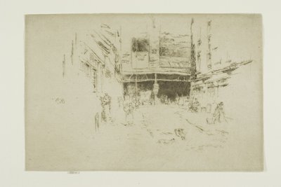Scambio di vestiti, Houndsditch, n. 1 da James Abbott McNeill Whistler