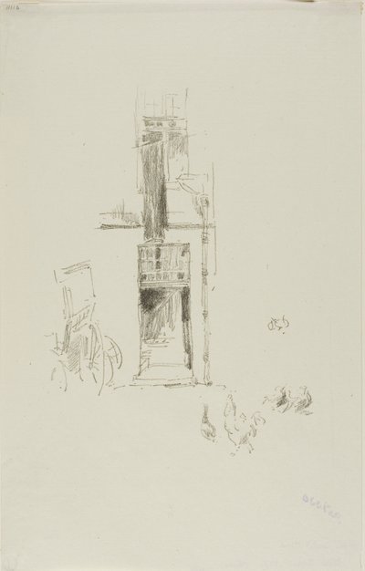 Galli e galline, Hôtel Colbert da James McNeill Whistler