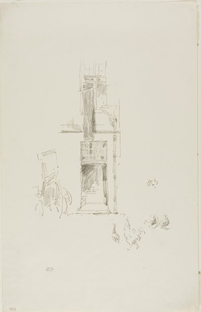 Galli e galline, Hôtel Colbert da James McNeill Whistler