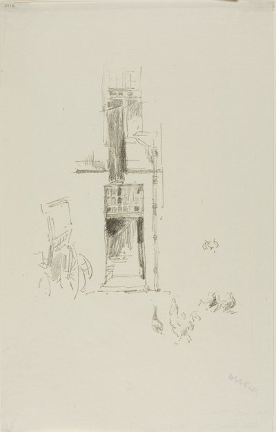 Galli e galline, Hôtel Colbert da James Abbott McNeill Whistler