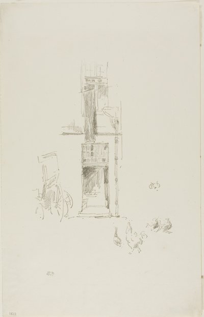 Galli e galline, Hôtel Colbert da James Abbott McNeill Whistler