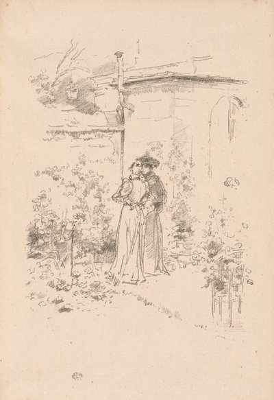 Confidenze nel giardino da James Abbott McNeill Whistler