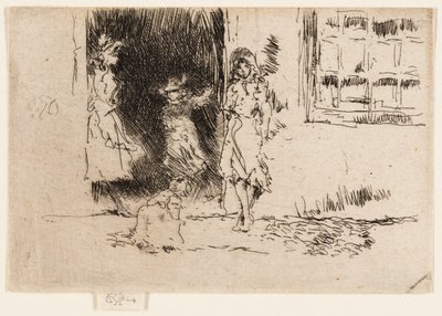 Porta del cottage da James Abbott McNeill Whistler