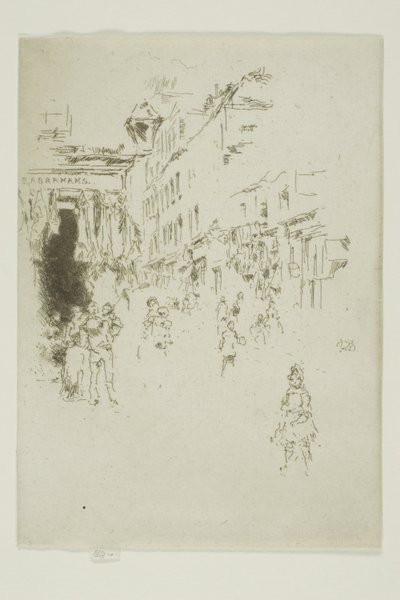 Cutler Street, Hounsditch da James Abbott McNeill Whistler