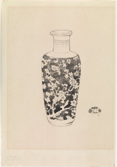 Vaso cilindrico con collo spesso da James Abbott McNeill Whistler