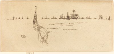 Abbassare la bandiera da James Abbott McNeill Whistler