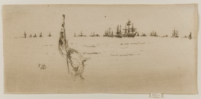 Abbassare la bandiera da James Abbott McNeill Whistler