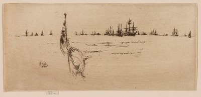 Abbassando la bandiera da James Abbott McNeill Whistler