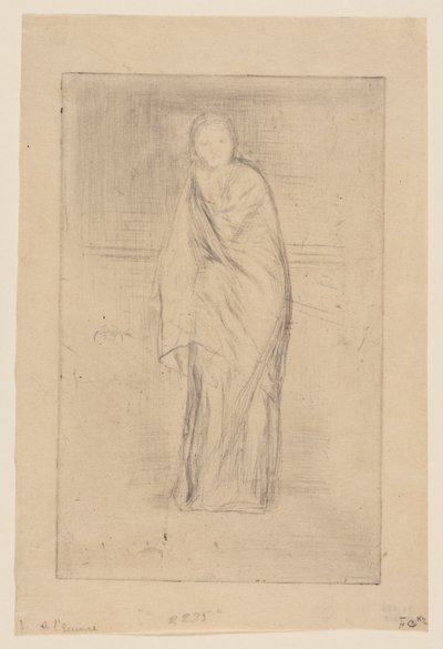 Modello drappeggiato da James Abbott McNeill Whistler