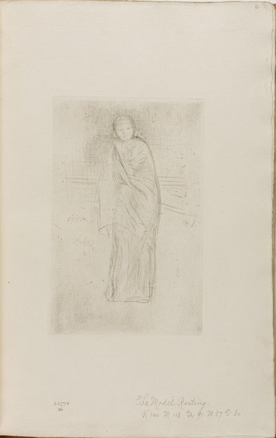 Modello Drappeggiato da James Abbott McNeill Whistler
