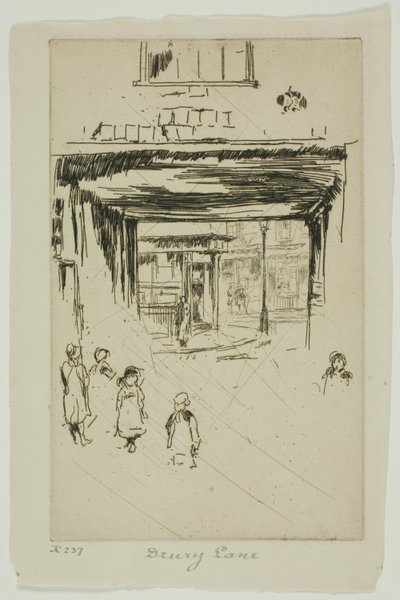 Drury Lane da James McNeill Whistler