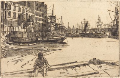 Eagle Wharf da James Abbott McNeill Whistler