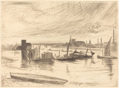 Mattina presto, Battersea da James Abbott McNeill Whistler