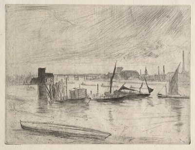 Mattina presto a Battersea da James McNeill Whistler