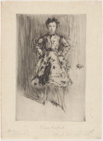 Elinor Leyland da James Abbott McNeill Whistler