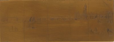 Lastra per incisione: Vecchio ponte di Westminster da James Abbott McNeill Whistler