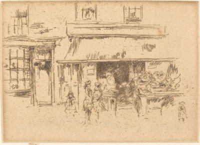 Exeter Street da James Abbott McNeill Whistler