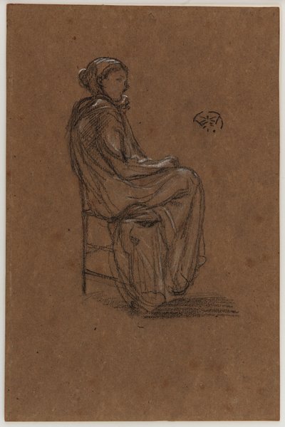 Figura femminile, seduta da James Abbott McNeill Whistler